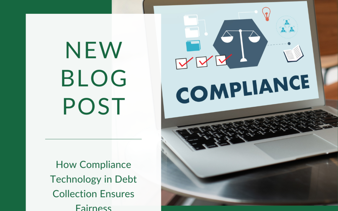 Compliance technology in debt collection tools and software dashboard